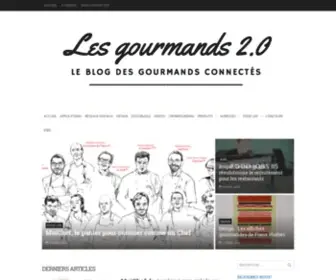 Lesgourmands2-0.com(Les Gourmands 2.0) Screenshot