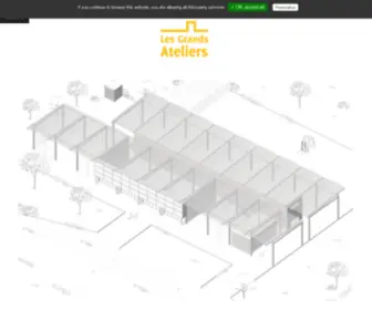 Lesgrandsateliers.org(Organisme) Screenshot