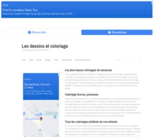 Lesgribouillagesdenico.com(Les dessins et coloriage) Screenshot