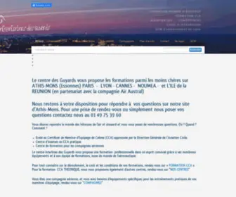 Lesguyards.com(Centre de formation Personnel Navigant Commercial) Screenshot