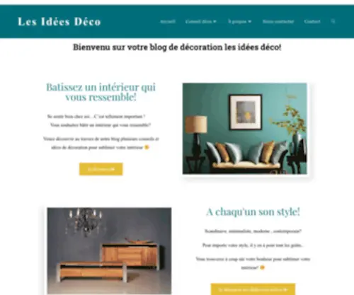 Lesideesdeco.com(Les) Screenshot