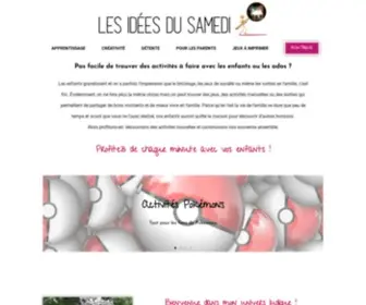 Lesideesdusamedi.fr(Jeux) Screenshot