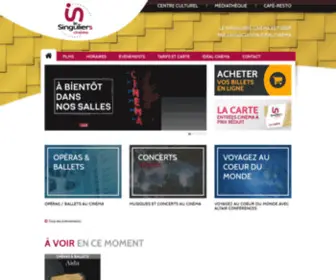 Lesinguliers-Cinema.fr(Le Singuliers Cinéma) Screenshot