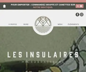 Lesinsulaires.ca(Les Insulaires) Screenshot