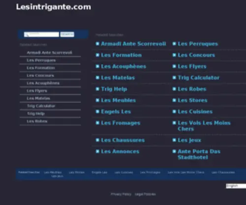 Lesintrigante.com(How To Get Pregnant Fast) Screenshot