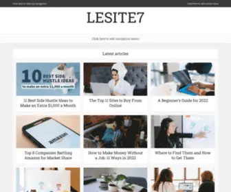 Lesite7.com(LESITE7) Screenshot