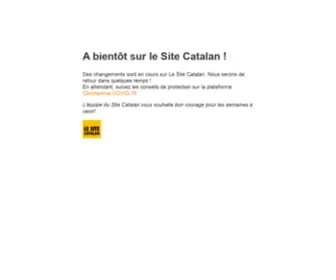 Lesitecatalan.com(Site Maintenance) Screenshot
