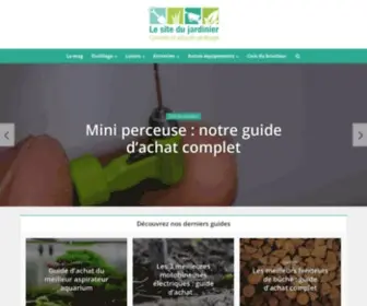 Lesitedujardinier.fr(Le site du jardinier : magazine conseils) Screenshot