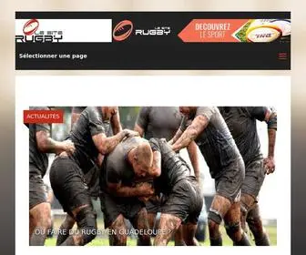 Lesiterugby.com(Le rugby en France) Screenshot