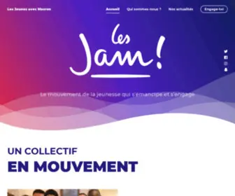 Lesjam.fr(Les Jeunes avec Macron) Screenshot