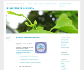 Lesjardinsdeguerison.com(Autoguérison) Screenshot