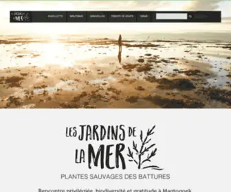 Lesjardinsdelamer.org(Les Jardins de la mer) Screenshot