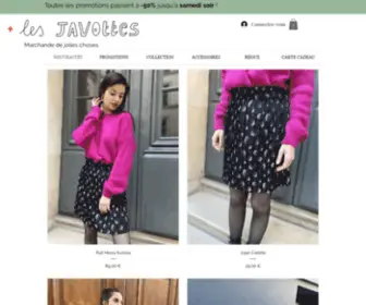 Lesjavottes.com(Boutique) Screenshot