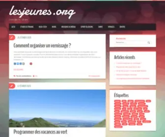 Lesjeunes.org(L'actu des 12) Screenshot