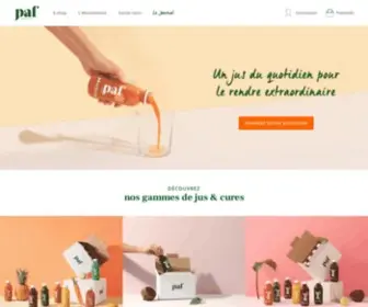 Lesjuspaf.bio(Cures de Jus Détox PAF) Screenshot