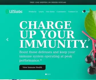 Leslabs.com(LES Labs) Screenshot