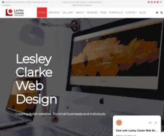 Lesleyclarke-Webdesign.co.uk(Creative WordPress sites) Screenshot