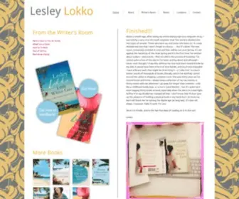 Lesleylokko.com(The Official website of Lesley Lokko) Screenshot