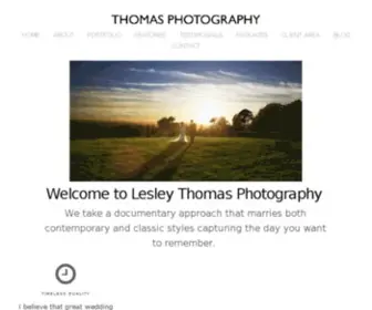 Lesleythomasphotography.com(Lesley Thomas Photography) Screenshot