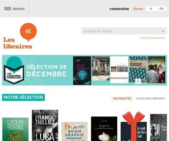 Leslibraires.ca(Votre libraire local sur le web) Screenshot