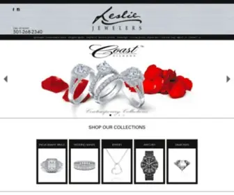 Lesliejewelers.com(Lesliejewelers) Screenshot