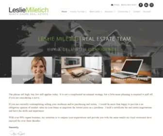 Lesliemiletich.com(West Vancouver Real Estate) Screenshot