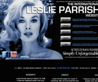 Leslieparrish.net(Leslie Parrish) Screenshot