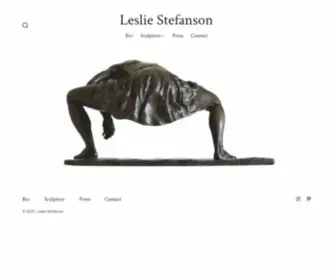 Lesliestefanson.com(Leslie Stefanson) Screenshot