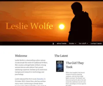 Lesliewolfe.com(Leslie Wolfe) Screenshot