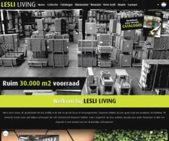 Lesliliving.nl(Lesli Living) Screenshot