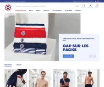 Leslipfrancais.fr(Le Slip Français fabrique des vêtements Made in France de qualité pour homme et femme) Screenshot