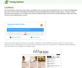 Lesmads.de(Das ist die Story des einst größten deutschen Mode Blogs) Screenshot