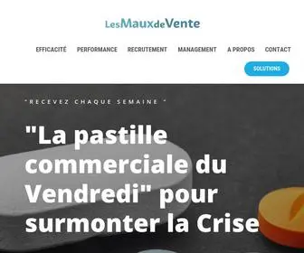 LesmauxDevente.fr(Augmenter votre Performance Commerciale) Screenshot