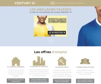 Lesmeilleurstalents.com(Les meilleurs talents CENTURY 21) Screenshot