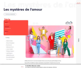 Lesmysteresdelamour-Officiel.com(Les Mystères de l'Amour) Screenshot