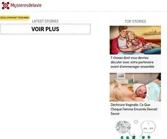 Lesmysteresdelavie.com(Les) Screenshot