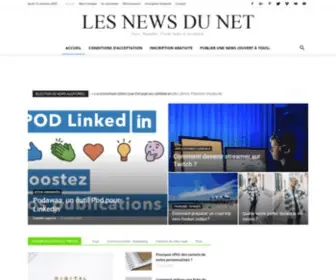 Lesnewsdunet.com(Actualité et communiqué de presse en ligne) Screenshot