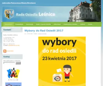 Lesnica.org(Strona główna) Screenshot