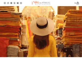 Lesnomadesdemarrakech.com(Moroccan Rugs) Screenshot