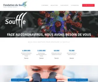 Lesouffle.org(Fondation du Souffle) Screenshot