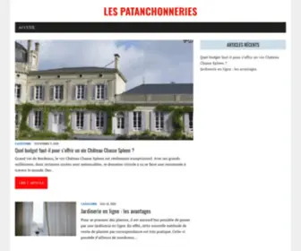 Lespatanchonneries.fr(Les patanchonneries) Screenshot