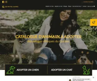 Lespattesjaunes.com(Les Pattes Jaunes) Screenshot