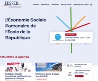 Lesper.fr(L'ESPER) Screenshot