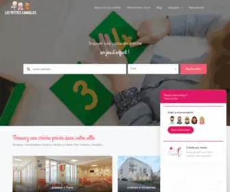 Lespetitescanailles.fr(Les Petites Canailles) Screenshot