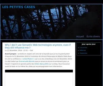 Lespetitescases.net(Les petites cases) Screenshot
