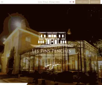 Lespinspenches.com(Restaurant gastronomique) Screenshot