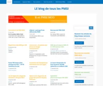 Lespmsi.com(Blog de tous les PMSI) Screenshot