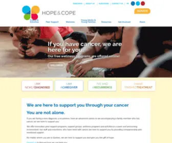 Lespoircestlavie.ca(Hope and Cope Home) Screenshot