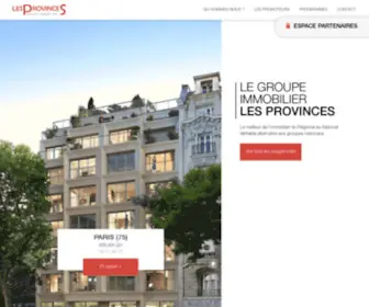 Lesprovinces.fr(Les Provinces) Screenshot