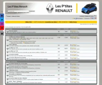 Lesptitesrenault.fr(D’index) Screenshot